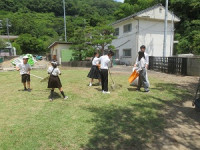 草取り１
